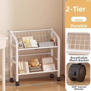 YIXUAN | Movable Storage Shelf Bookrack