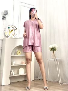 ONE SET SETELAN WANITA RAYON R2 KANCING AKTIF