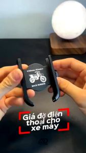 Giá Đỡ Điện Thoại Gắn Xe Máy H2 Kẹp điện Thoại Xe Máy Kim Loại Chống Cướp