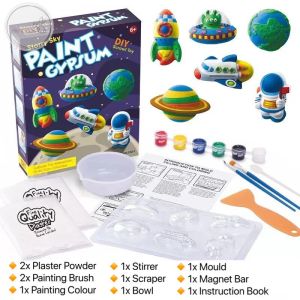 【M’sia Ready Stock】DIY Plaster Painting Toy / Painting Gypsum Kids Art and Craft