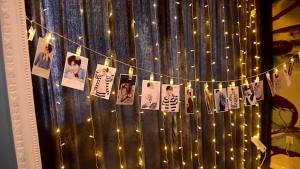 1M 2M Photo Clips String Lights Christmas Fairy Lights Battery-operated Garland Hanging Picture Cards Holder Holiday Lamp Decor