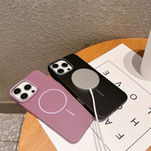 AKABEILA  เคสโทรศัพท์พร้อมสายคล้องแม่เหล็กสำหรับชาร์จ For iPhone 11 12 13 14 15 16 Pro Max 12pro 13proเคสกันกระแทกแบบด้านบางเฉียบ
