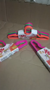 ( isi 3 pak ) Gantungan Baju Anak / Hanger DORA Baju Anak