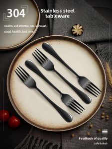 plys | Heavy-Duty Dinner Fork Set 4-Piece Home Use