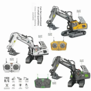 LIWAN | Wireless Remote Control Large Metal Simulated Excavator