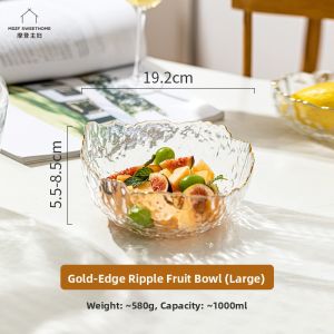 MODERN SWEETHOME | Salad and Yogurt Glass Bowl