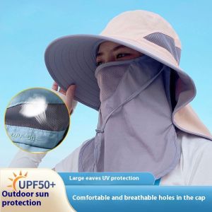 【Cắm trú】 bảo vệ khỏi ánh mặt trời rộng vành hatband bảo vệ cổ