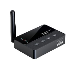 Kebidumei | Kebidumei Wireless Audio Adapter Bluetooth6.0 Receiver Transmitter HiFi Lossless Sound Stereo Music 3.5mm AUX RCA Jack For PC TV