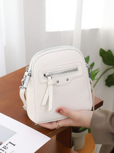 กระเป๋าสะพายข้างแบบยาวทรงมินิสำหรับใส่โทรศัพท์มือถือ กระเป๋าสะพายข้างแบบหนัง PU สำหรับผู้หญิง กระเป๋าสะพายข้างสำหรับเดินทางแบบลำลอง