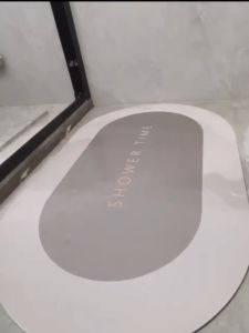 Dofia Bathroom Mat Nordic Style Anti-Slip Fast Dry Mat Pad Floor Mat Kitchen Toilet Bath Pad Non-Slip Mat Carpet Alas Kaki