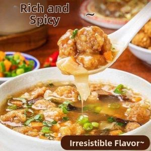 Instant Spicy Vegetable Soup for Snack and Breakfast Large Pack