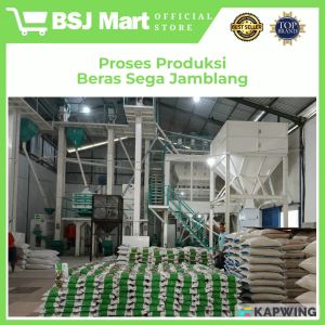 BSJ Mart - Beras Medium Sega Jamblang Isi 5kg Putih Bersih Murah Berkualitas Pilihan Ibu Nusantara