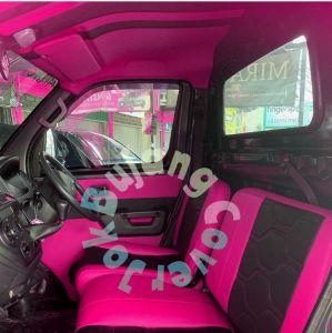 sarung jok+plapon+lapis pintu+sarung jok mobil grand max pick upcover jok mobil grand max pick upsarung jok mobil pick upgrand max Mitsubishi L300Carry t120ssnew carryDFSKcover jok interior mobil pick up