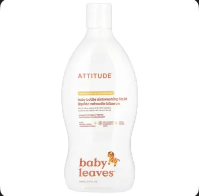 ATTITUDE Little One Baby Bottle & Dishwashing Liquid 23.7 fl oz (700 ml)