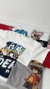 Kaos Anak Perempuan MICKEY MOUSE Katun Premium Fashion Pakaian 2-9 th