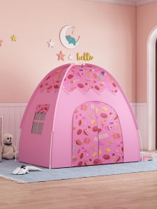 Princess Castle Tent Childrens Indoor Game House Birthday Gift for Girls Small Sized Toy Castle Bedtime Sleeping Bag Included