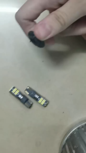 1PC LED T10/W5W Bulb Small Headlight lamp LED Dome Light Car Boot Small Headlight Train