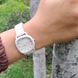 MORNING P00037 JAM TANGAN WANITA FASHION ELEGAN TALI SILIKON STRAP ORIGINAL