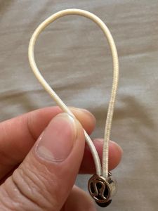 Lulu Zipper Head Elastic Hair Tie Rubber Band Head Rope DIY Sewing Accessories Home Fabric Crafts Zipper Tail