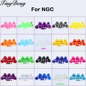 Bộ 2 Nút Bấm GameCube NGC Đầy Đủ Với L R ABXY Z Và Nút Cần Điều Khiển 3D - Phụ Kiện Thay Thế Cần Điều Khiển D-Pad Bật/tắt Nguồn