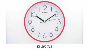 Jam Dinding Edison Sweep ES EQ 290 T18 Timbul Diameter 290mm 29cm