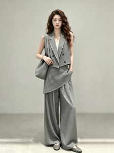 Elegant and Luxury Gray Suit Set