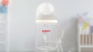 Pigeon SofTouch PPSU Baby Nursing Bottle (160ml / 240ml) Wide Neck Baby Bottle Feeding Bottle Newborn