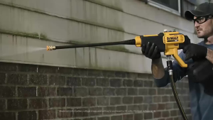 DEWALT DCPW550 ปืนฉีดน้ำแรงดันสูงไร้สาย 20 โวลต์ Wash เครื่องมือไฟฟ้า แบตเตอรี่ลิเธีย Brushless Car Wash Brushless Car 【ชุดประกอบด้วยแบตเตอรี่ 2*6Ah】