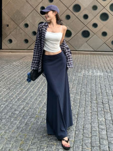 CHOUXIE | Youthful UV Protective Shirt & Camisole Midi Skirt Set
