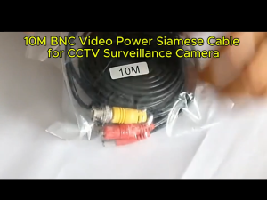 10 METERS BNC Dc CABLE Video Dc Connector SIAMESE CCTV CAMERA