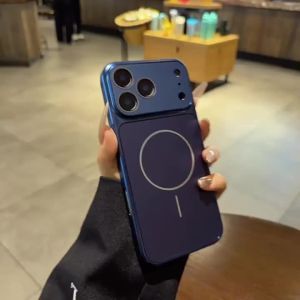AO.HU | Vỏ Điện Thoại Elegent Titanium Blue Từ Tính Cho iPhone 17 Pro Max
