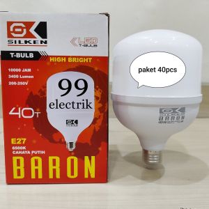 BOHLAM LED / LAMPU LED SILKEN BARON GARANSI 1 THN PAKET KARTONAN / GROSIR