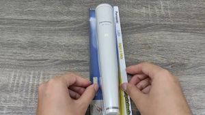 Panasonic ไฟฉาย LED Flash light ฉุกเฉิน มีจุดเรืองแสง ติดผนัง 2W แสงขาว BF-BE01FT-W พกพาง่าย