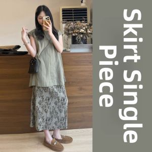 NIUVIES | Green Floral Dress