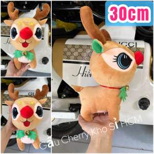 ❌[KHO SỈ] GẤU BÔNG TUẦN LỘC NOEL-ÔNG GIÀ NOEL CAO CẤP-Quà Tặng Cho Bé-Trang Trí Giáng Sinh-Lông Mịn