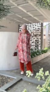 Setelan Midi Long Tunik Rayon Celana Cringkle Premium Busui Freindly Jumbo - KumalaStore