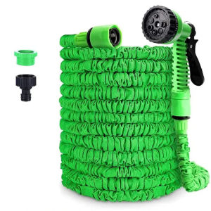 High-Pressure Car Wash Hose Expandable Magic Hose Pipe Home Garden Watering Hose Multi-Function Gardening Cleaning Wat er Spraye
