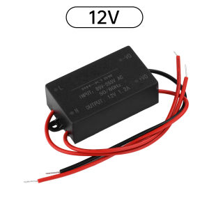 Aideepen | AC/DC to DC Step-Down Power Module 15W AC85-265V to DC12V/24V Monitoring Switch Security Transformer for Electronic Components