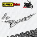SUZUKI RAIDER 150 F.I NEW LATEST SATRIA STAR DECALS DESIGN. 