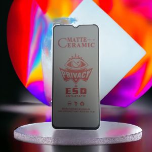 Tempered Glass OPPO A16 CERAMIC SPY MATTE Anti Minyak Anti Kepo Full Layar