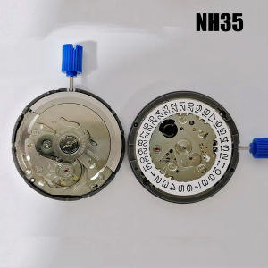 GEEKTHINK | Japan NH35 Automatic Mechanical Movement High Accuracy 24 Jewels Mod Watch Replacement NH35A Date At 3:00 DIY Mod Part