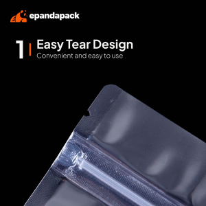 50pcs Transparent Zip Lock Food Bag Beg Zip Makanan Plastic Cookies Packaging Beg Plastik Resealable