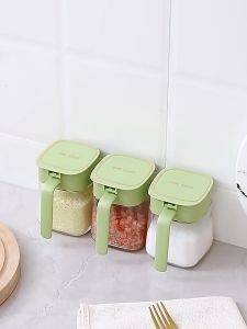 Local Glass Condiment Seasoning Spices Container/Bottle/Jar/Storage (300ml)