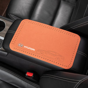 Modern Central Armrest Box Cover Plush Four Seasons Universal Elbow Rest Pad Car Interior Decoration Anti-slip Pad for Hyundai