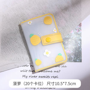 Multi-Card Slot Silicone Card Holder Simple Transparent PVC Bank Card Case High Aesthetic Cute Girl Heart Clip Compact Wallet