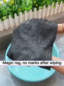 Microfiber Magic Cleaning Cloth Reusable Washing Cleaning Rag for Windows & Glass