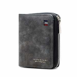 MENSPE Fashion Short Wallet Mens Retro Wallet Soft PU Multi-Functional Wallet Large Capacity Purse Multi-Card Position ID Credit Cards Holders Coin Pouch PU Leather Coin Bag Business Wallets