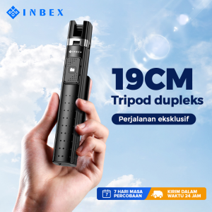INBEX IB100 Tongsis Tripod Bluetooth 3in1 Selfie Stick Braket Selfie Stick 100CM Langsung Portable