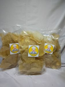 Opak Singkong/Kerupuk Singkong/Enye-Enye Singkong Khas Bogor Original/Camilan Sunda/Tipis/Mentah Siap Goreng