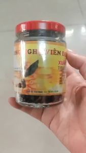 Mật Ong Viên Nghệ Đen xuân nguyên lọ thủ tinh 100gr